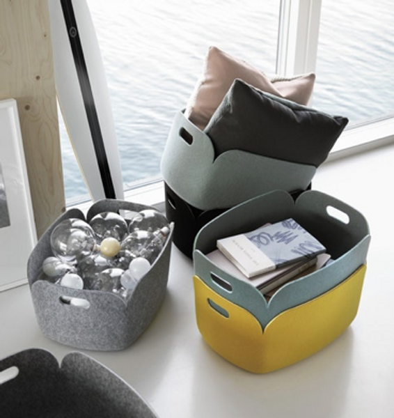 Muuto restore basket - oppbevaring i flotte farger