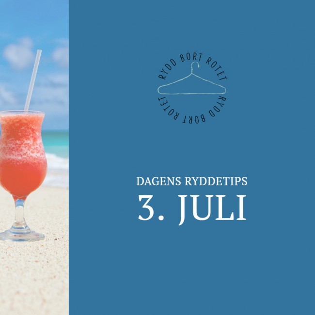 Garasjerydding start med de store tingene