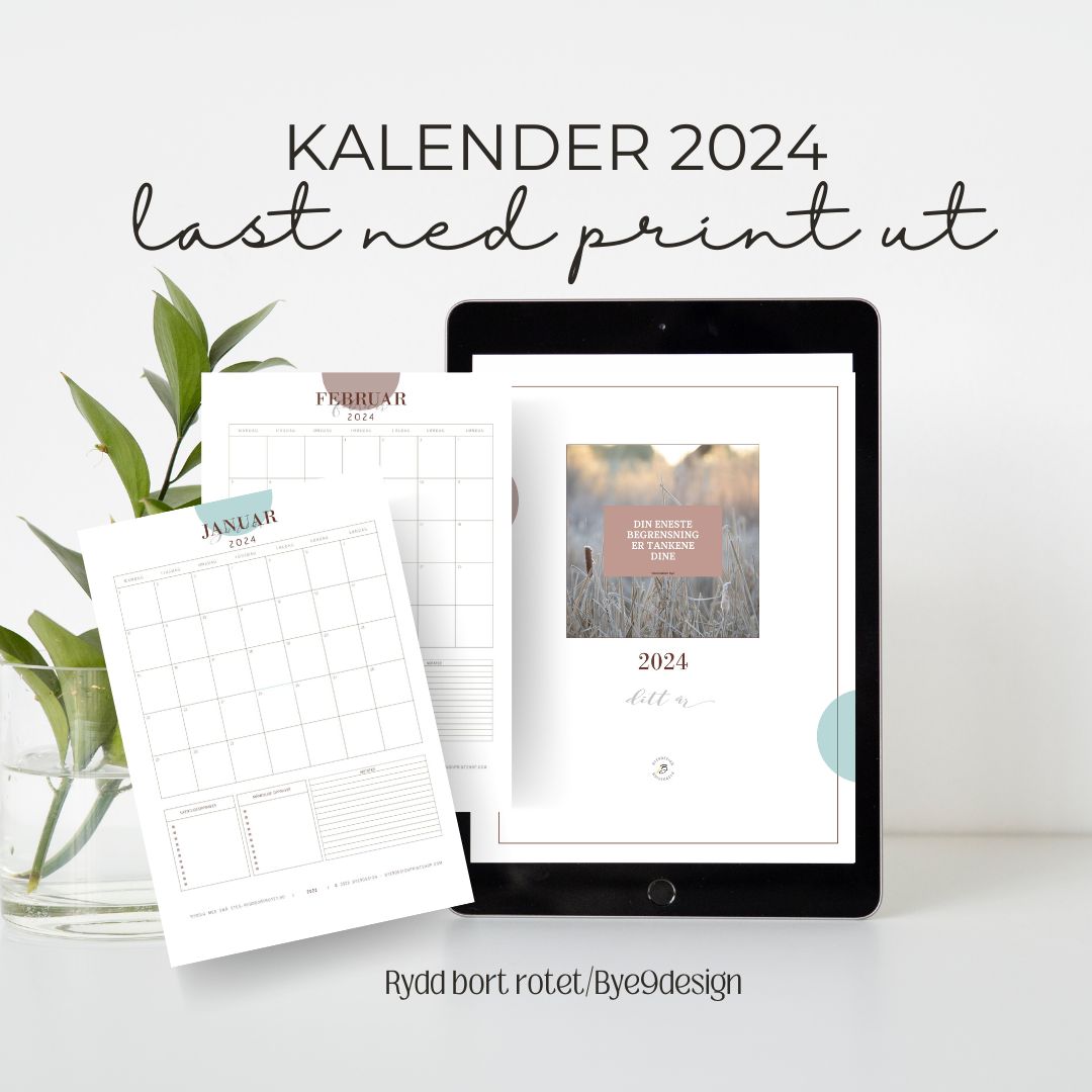 Kalender 2024 print ut